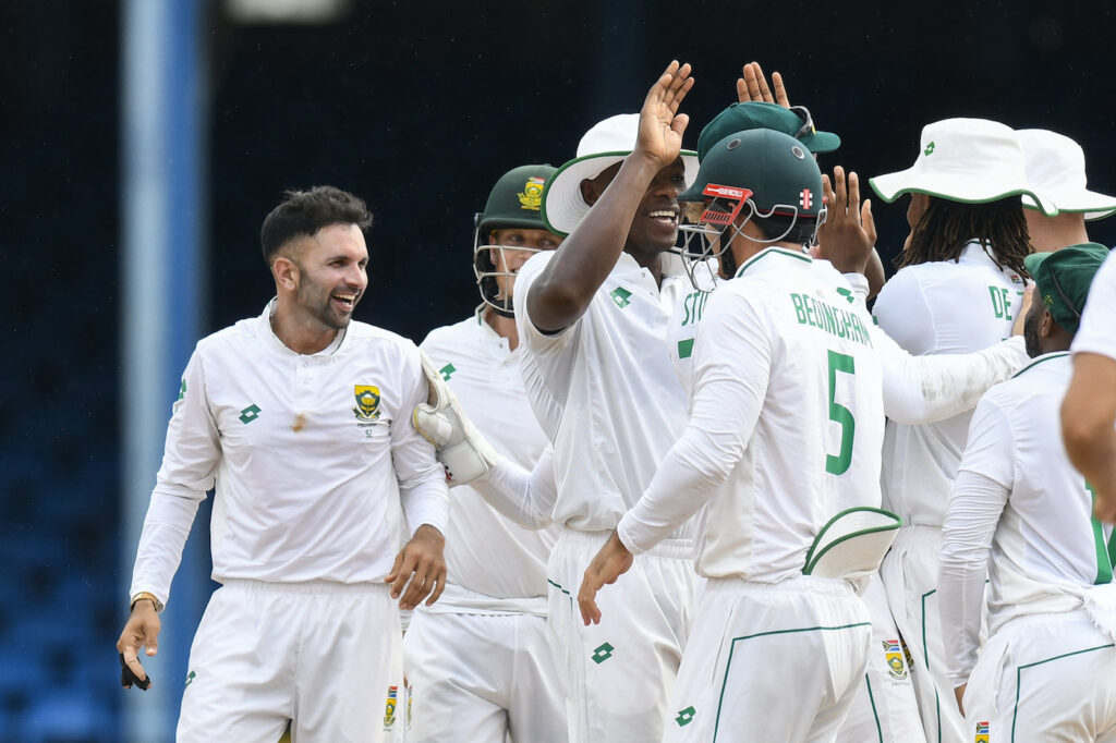 Maharaj, Rabada's perfect mini-day puts South Africa in position to push for win