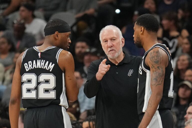 Malaki Branham and Blake Wesley face an uphill battle to prove their worth to the Spurs
