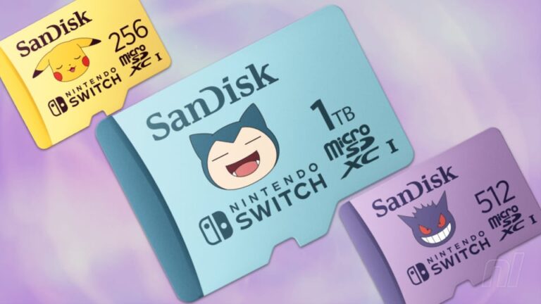 Official Pokémon Micro SD Cards Are Here, Including Huge 1TB Snorlax Card