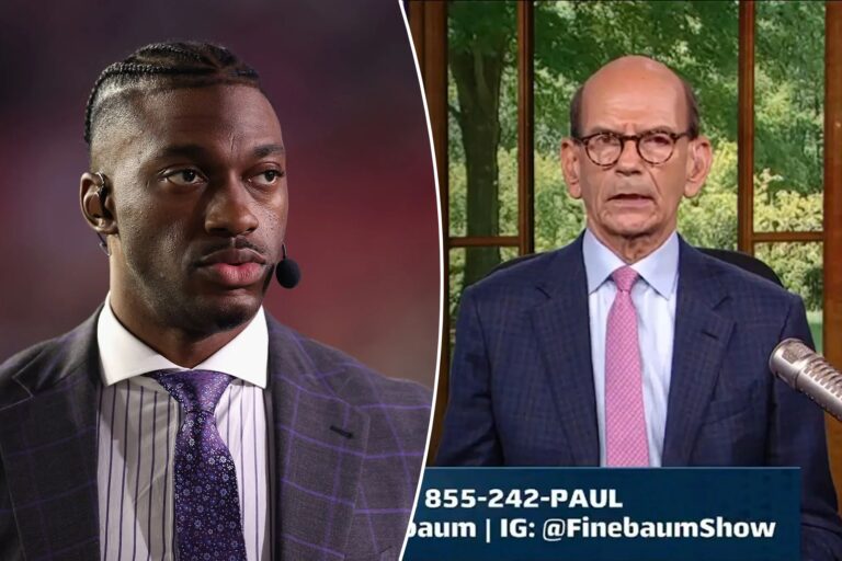 Paul Finebaum reacts to Robert Griffin III’s ESPN firing after ex-QB chided his FSU ‘cheap shots’