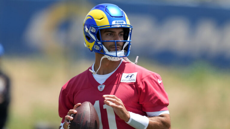 Rams' Jimmy Garoppolo seems to take shot at previous teams