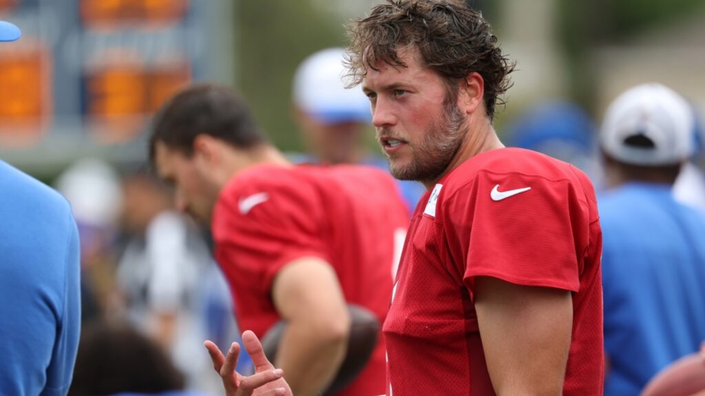 Rams QB Matthew Stafford (hamstring) exits practice