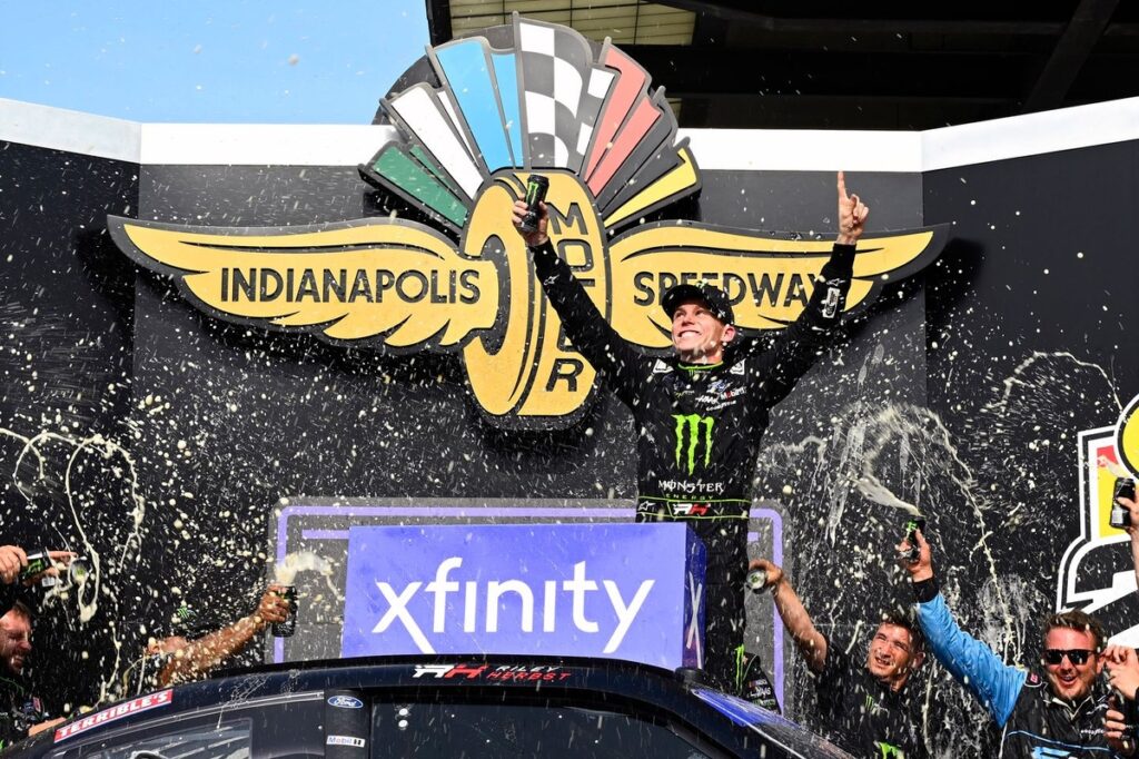 Riley Herbst is now "a different person" and has more NASCAR options
