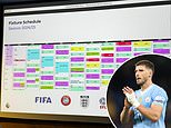 Ruben Dias shares Manchester City's HECTIC fixture diary ahead of next season - and makes fun of the congested calendar amid burnout warnings