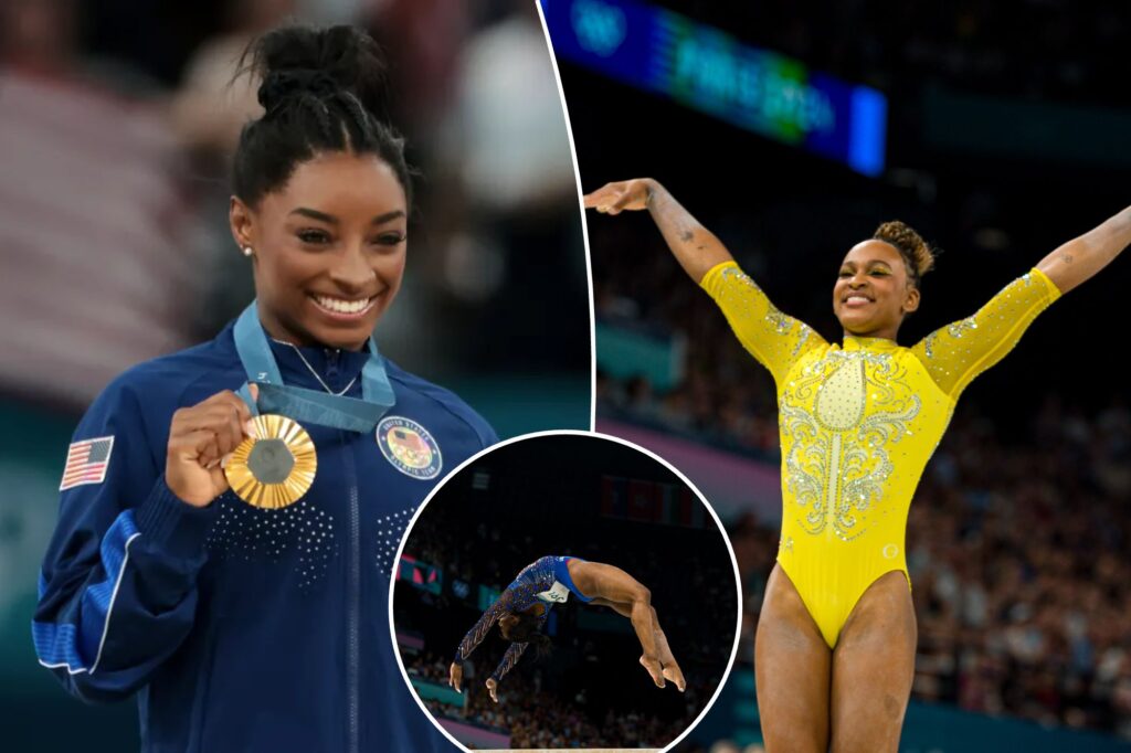 Simone Biles was on edge during all-around Olympics final: ‘She’s way too close’