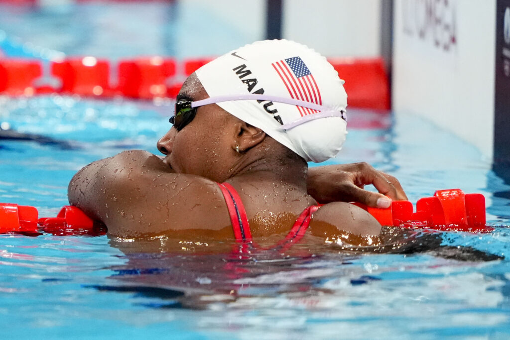 Simone Manuel stunningly misses 50-meter freestyle semifinals as USA’s Olympic swim woes continue