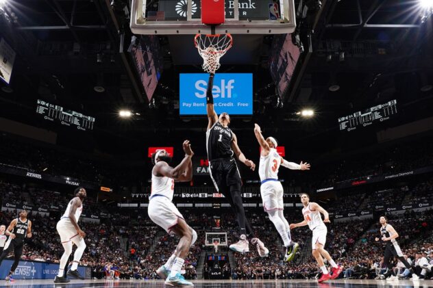 Spurs to play Knicks on Christmas of 2024