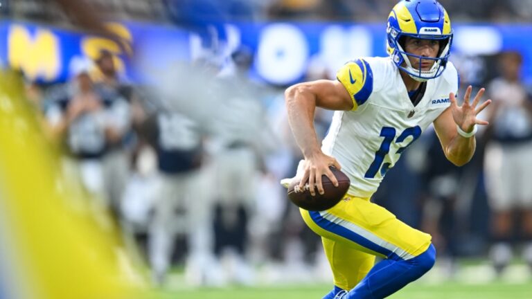 Stetson Bennett describes four-interception preseason game as ‘weirdest game that I’ve been a part of’