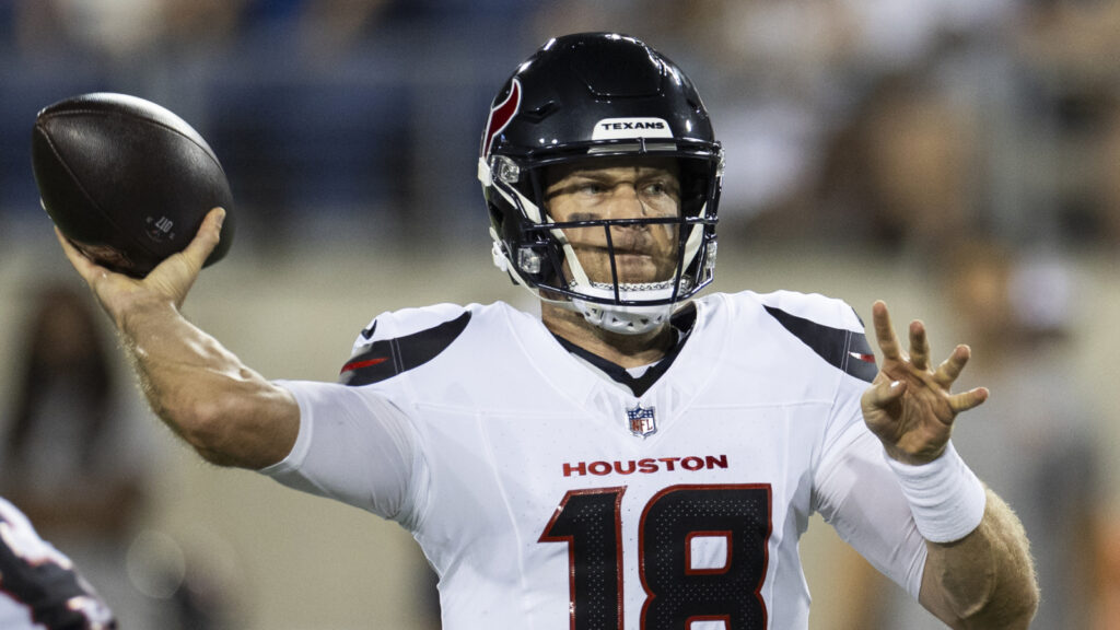 Texans reduce roster to 53: Veteran QB lands on season-ending IR