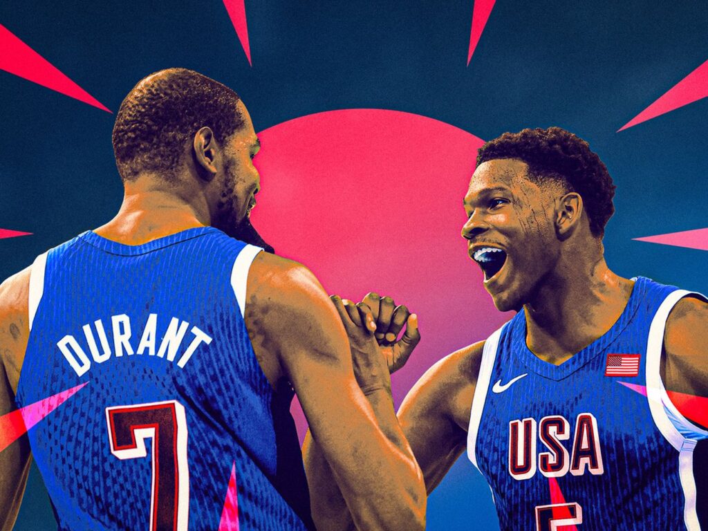 The Intergenerational Bromance Between Anthony Edwards and Kevin Durant