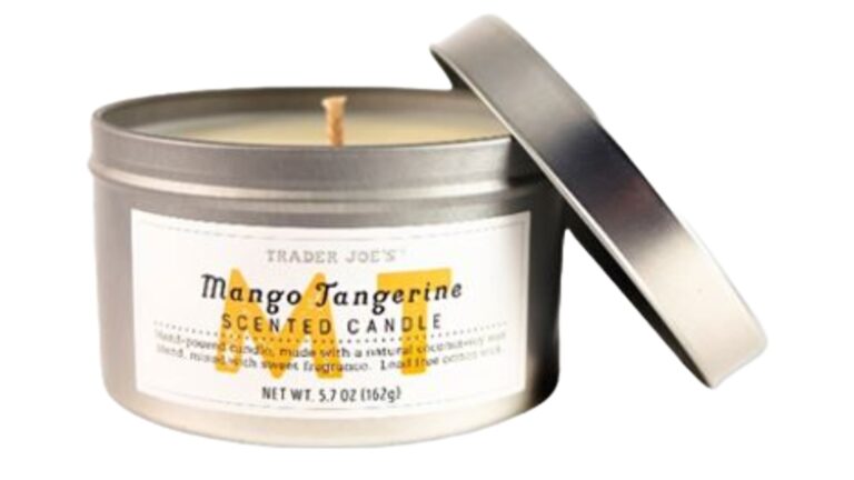 Trader Joe’s Mango Tangerine Scented Candles recalled due to high flames hazard