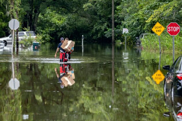 Tropical Storm Debby drenches Southeast with rain, high water as it drifts along the Atlantic coast