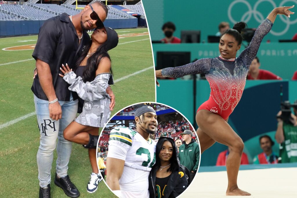 Why Simone Biles may miss some of Jonathan Owens’ Bears games this season