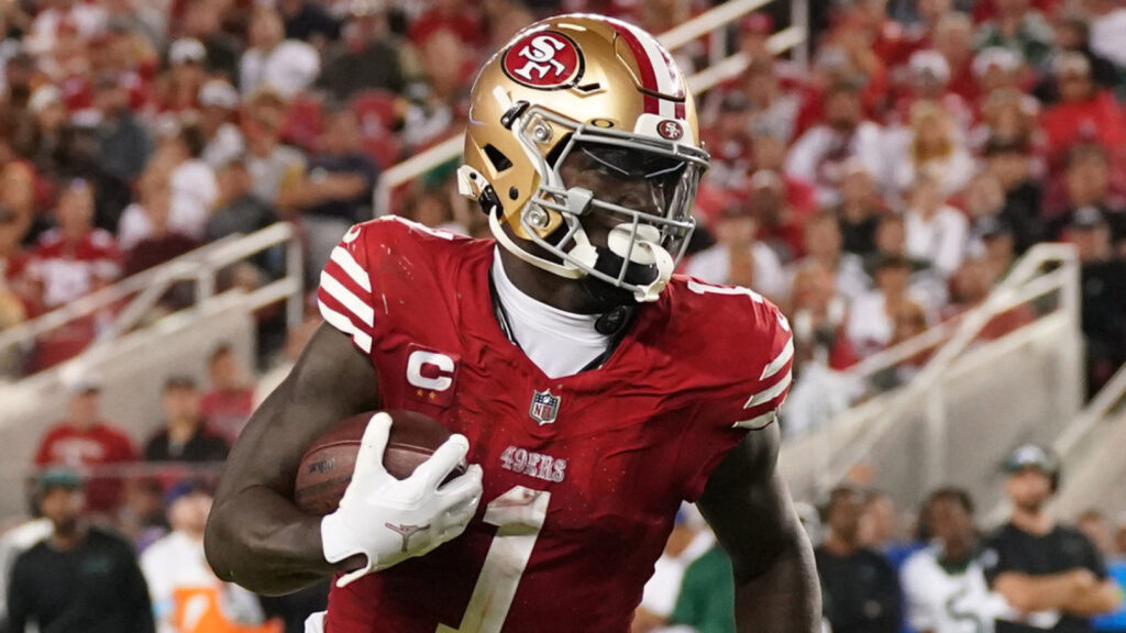 49ers vs. Patriots Injury Report: Deebo Samuel returns to practice; LB carted off the field