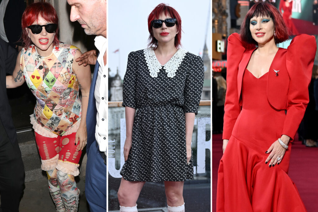 All of Lady Gaga’s wildly theatrical ‘Joker: Folie à Deux’ press tour outfits
