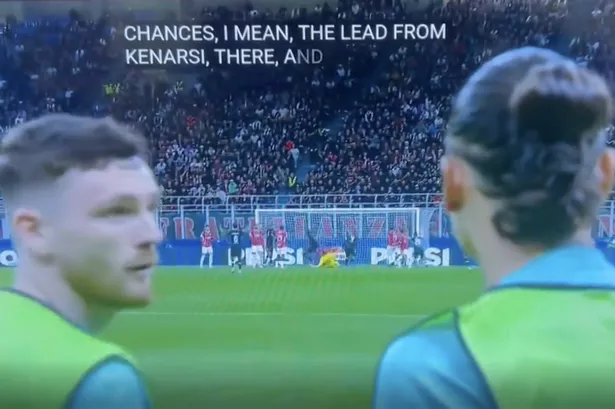 Andy Robertson and Darwin Nunez reaction to Ibrahima Konate's goal leads to Jamie Carragher joke