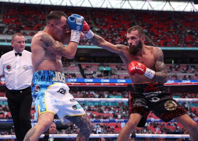 Anthony Cacace defeats Josh Warrington on points in Wembley