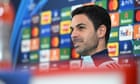 Arsenal’s Mikel Arteta primed for reunion with Paris Saint-Germain