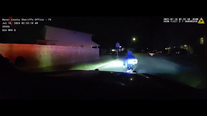 BCSO releases dashcam video of deputy striking suspect with patrol vehicle during pursuit
