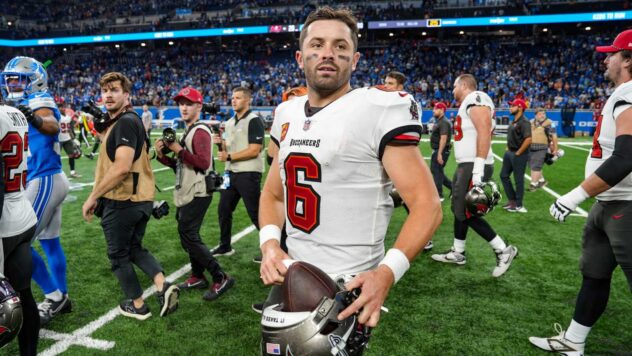 Bucs' Baker Mayfield sends a strong message to Panthers QB Bryce Young when he needs it the most