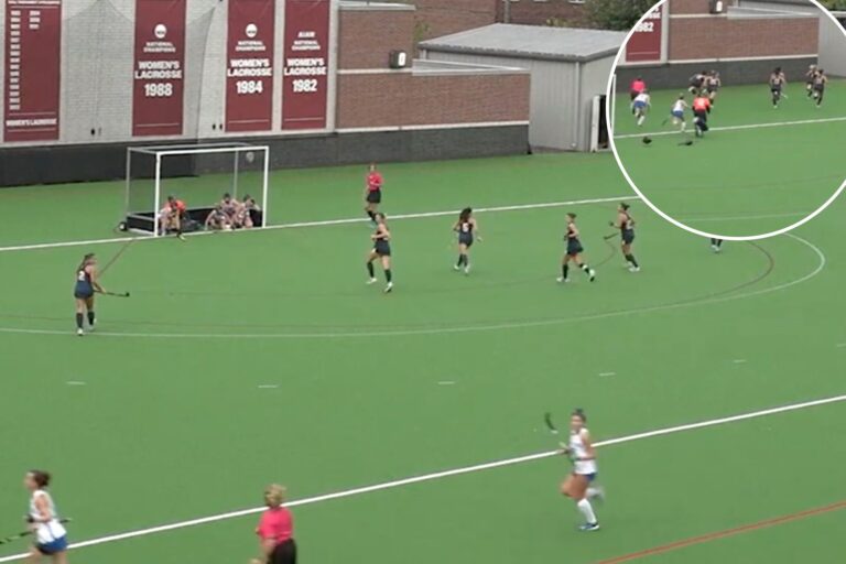 College field hockey teams sprint off field after nearby shooting in Philadelphia