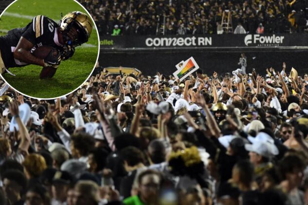 Colorado’s crazy OT win had everything: A Hail Mary and premature torn goal post