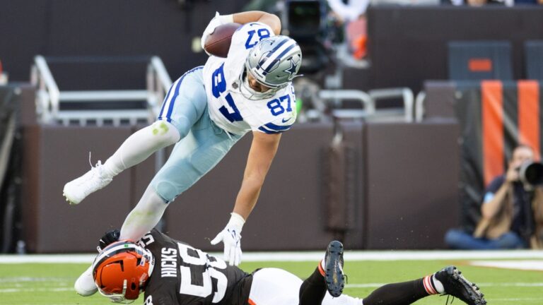 Cowboys hopeful TE Jake Ferguson (knee) avoided serious injury