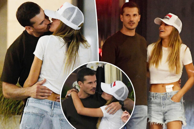 ‘DWTS’ partners Brooks Nader and Gleb Savchenko further fuel romance rumors with PDA-filled outing Beverly Hills