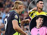 Erling Haaland can 'surpass' Cristiano Ronaldo and Lionel Messi, insists Micah Richards… as Jamie Redknapp says Man City striker looks 'better than ever' after hat-trick at West Ham