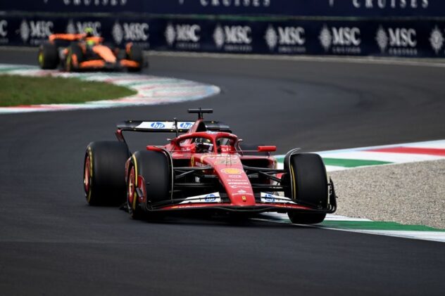 F1 Italian GP: Leclerc wins for Ferrari as McLaren strategy backfires
