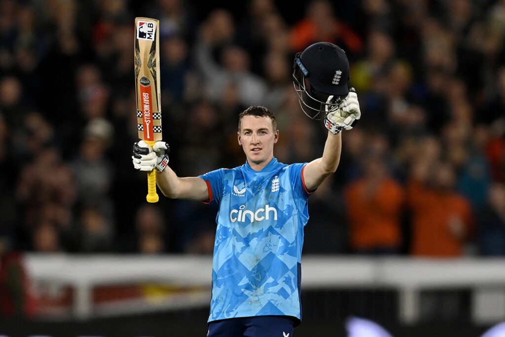 Harry Brook 110* fires England chase to help keep series alive