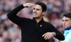 ‘I love and respect Pep’: Arteta tries to defuse row with Manchester City rival