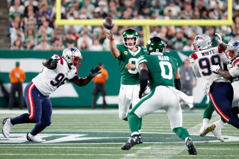 Jets Week 3 report card: This was the expectation for an Aaron Rodgers-led offense