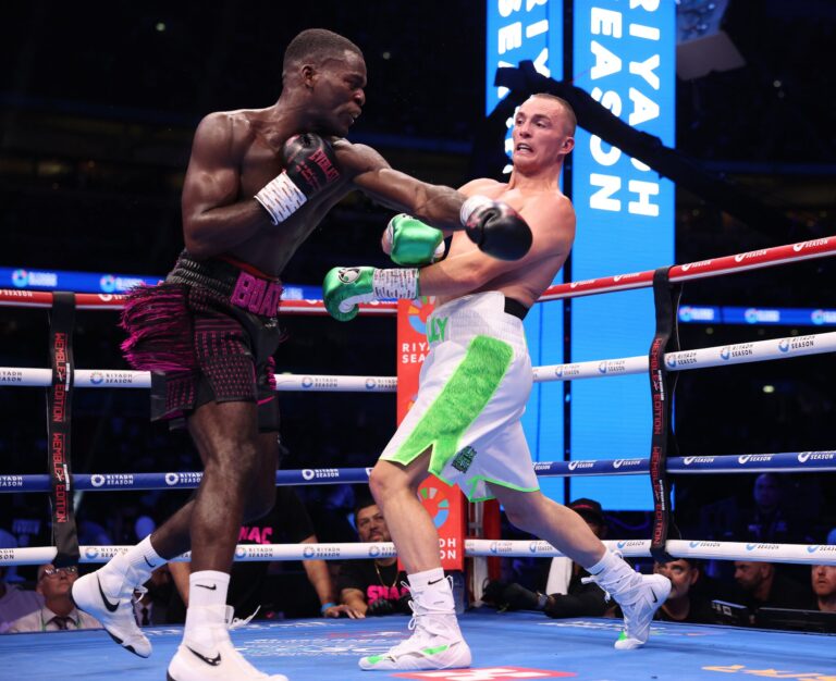 Joshua Buatsi beats Willy Hutchinson on a split decision