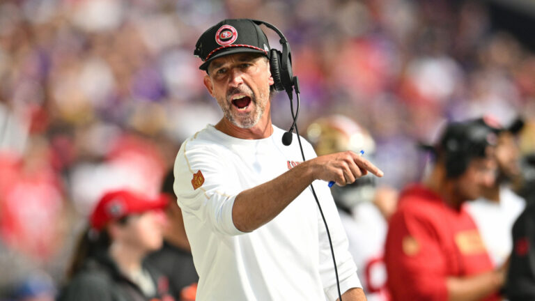 Kyle Shanahan downplays impact of Jimmy Garoppolo's inside knowledge ahead of 49ers-Rams