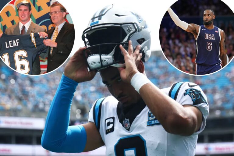 LeBron, Ryan Leaf support Bryce Young, rip Panthers for benching: ‘Ain’t on you!’
