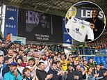 Leeds fans at Elland Road share tributes to their former captain Sol Bamba who passed away after losing cancer battle in August