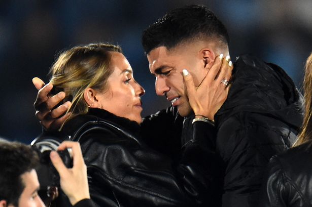 Luis Suarez reduced to tears by incredible tribute ahead of final Uruguay game