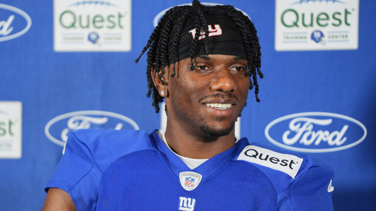Malik Nabers offers short response on first matchup vs. Trevon Diggs after social media battle