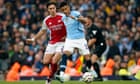 Manchester City 2-2 Arsenal: Premier League player ratings