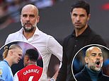 Mikel Arteta responds to Pep Guardiola after Man City boss declared 'war' on Arsenal and asked his former No 2 to clarify his pointed comments after their heated 2-2 draw