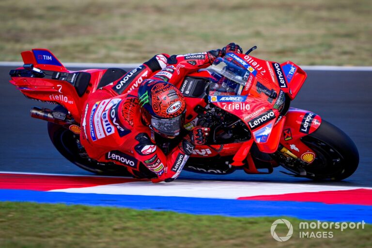 MotoGP San Marino GP: Bagnaia swoops to lead practice at Misano