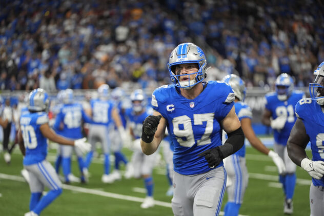 NFL Defensive Player of the Year odds: Aidan Hutchinson favored after hot start
