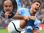 Pep Guardiola reveals Rodri will miss the ENTIRE season after suffering knee ligament damage against Arsenal - with Man City star undergoing surgery in Madrid on Friday