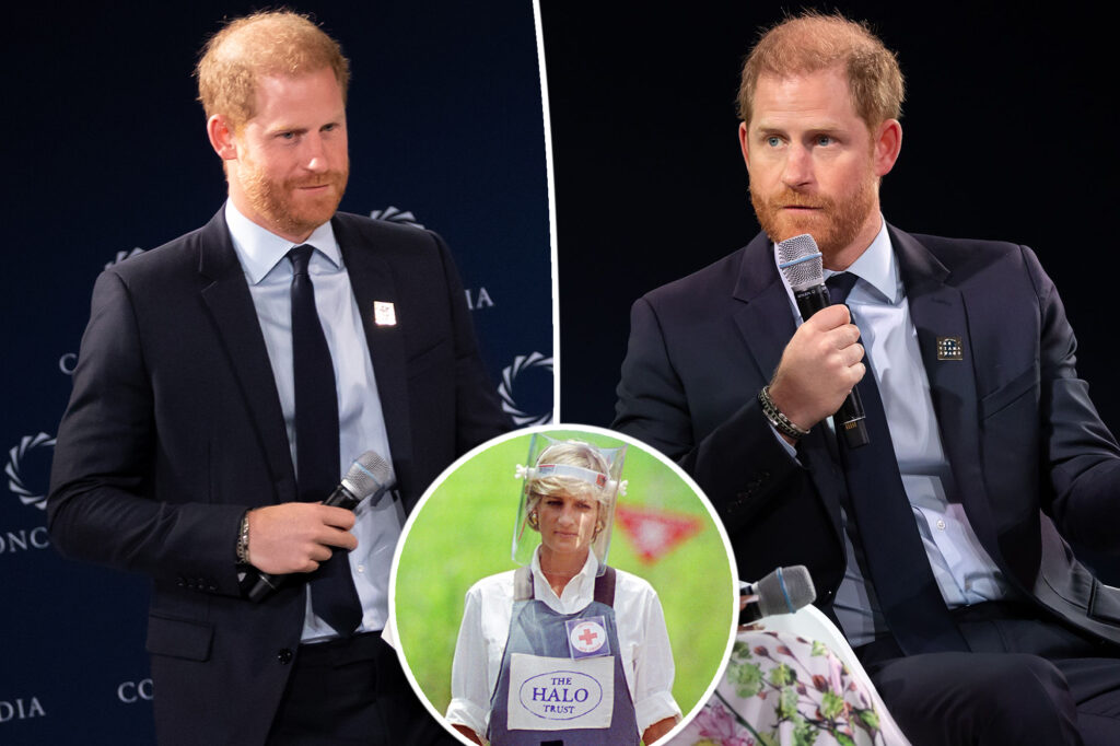 Prince Harry wants to fulfill Princess Diana’s landmine legacy