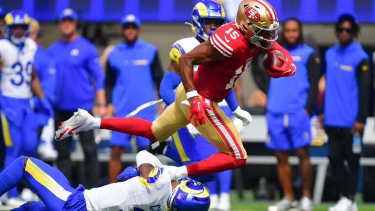 Recap: Rams overcome career game from Jauan Jennings, rally to stun 49ers on late field goal, 27-24