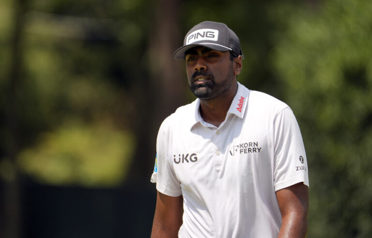 Sahith Theegala self-reported a two-stroke penalty Saturday at 2024 Tour Championship