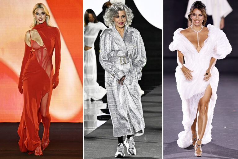 See all the celebs on the 2024 L’Oreal Paris Fashion Week runway: Kendall Jenner, Jane Fonda, Eva Longoria and more