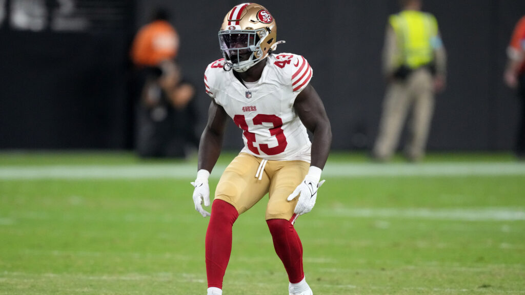 Several 49ers rookies change jersey numbers ahead of Week 1