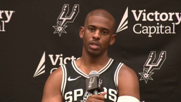 Spurs kick off media day, welcome Chris Paul as training camp begins